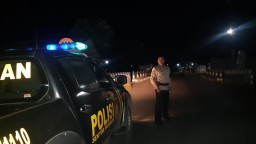 Antisipasi Begal, Rampok, Hingga Gendam Polsek Pasirian Patroli Malam Hari