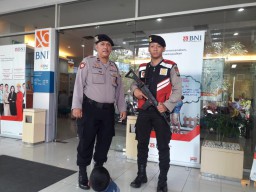 Polisi Jaga Perbankan Lumajang Jelang Tahun Baru