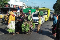 Poros Pagi Program Gebrakan Kapolres Lumajang AKBP Arsal Sahban