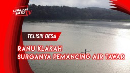 Video: Ranu Klakah Surganya Pemancing Air Tawar di Lumajang