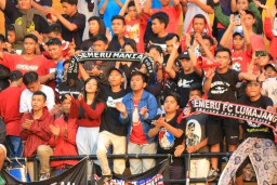 Semeru Mania Lumajang Away Day ke Blitar Dukung The Red Lava