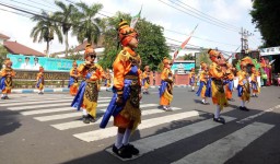 Pawai Budaya Tingkat TA/RA dan PAUD di Lumajang Meriah