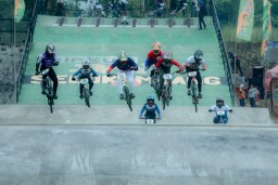 Mahameru Open BMX Racing 2024 di Selokambang Lumajang Meriah