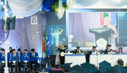 Pj Bupati Lumajang Indah Wahyuni Hadiri Wisuda S-1 STAI Miful Bakid