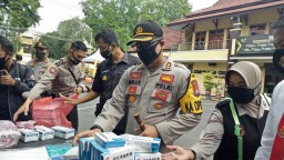 Polres Lumajang Terima Bantuan Obat-obatan dari Polda Jatim