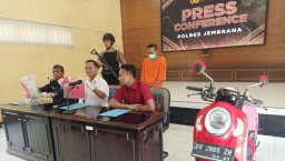 Pria Asal Lumajang Curi Motor Pengusaha Odong-odong di Bali