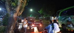 Banjir Putus Akses Jalan Lumajang-Jember Jalur Wonorejo