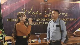 Bella Barbie Goyang Acara Media Gathering KPU Lumajang