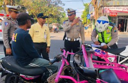 Petugas Gabungan Mulai Tertibkan Bentor Dalam Kota Lumajang