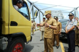 Cak Thoriq Sidak Jalan Khusus Angkutan Tambang Pasir