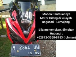 Honda CBR 150 Milik Warga Rowokangkung Lumajang Digondol Maling