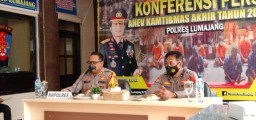 Polres Lumajang Paparkan Crime Index Tahun 2020