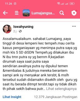 Viral Curhatan Penganiayaan di Sekolah, Ini Tanggapan Polres Lumajang