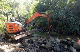 Airi 200 Hektar Sawah, Dam Sungai di Desa Purorejo Dibangun