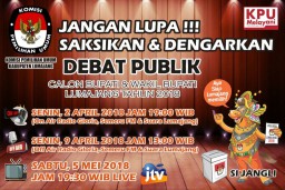 Yuk..!! Ikuti dan Dengarkan Debat Kandidat Cabup Lumajang, Nanti Malam