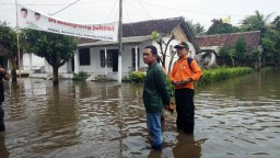 Sungai Meluap, Dusun Banter Rowokangkung Tergenang Banjir