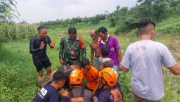 Bocah SD Tenggelam di Sungai Kali Asem Lumajang