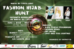 Yuk..! Ikut Fashion Hijab Hunt, Modelnya Cantik-cantik Lo