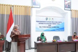 GNOTA dan BAZNAS Berikan Beasiswa Pada Mahasiswa Lumajang