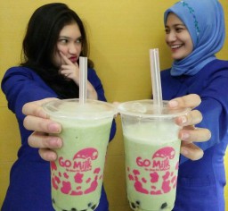 Go Milk, Minuman Segar Terbuat dari Susu Beku