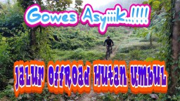 Seruuu...! Gowes Track OffRoad Alas Umbul Lumajang