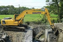 Telan 1,7 Miliar, Jembatan Boreng Lumajang Mulai Dibangun