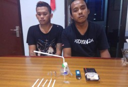 2 Pemuda Purwosono dan Jogoyudan Asyik Pesta Sabu di Dapur