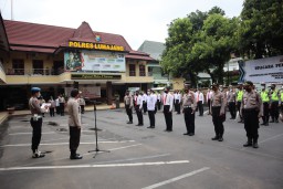 Wakapolres Peringatkan Kesehatan Anggotanya Terkait Covid19