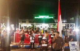 #SaveKendeng, Aktivis Lingkungan Lumajang Gelar Aksi Solidaritas Yu Patmi