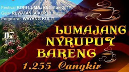 Ayo Datang dan Nikmati..!! Nyeruput Kopi Bareng di Alun-alun Lumajang