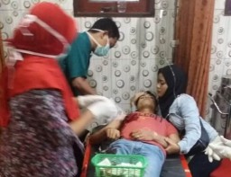 Dibacok, Warga Jember Dibegal di Jalan Ranuyoso Lumajang