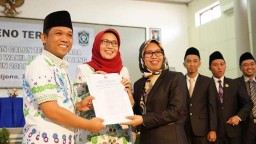 Thoriq-Indah Ditetapkan KPU Sebagai Bupati dan Wakil Terpilih 2018-2023