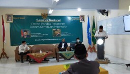 La Nyalla Ketua DPD RI Buka Seminar di IAI Syarifuddin Lumajang