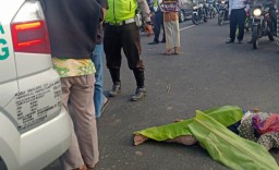 Ditabrak Jupiter MX, Seorang Kakek Meninggal di JLT Lumajang