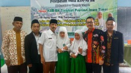 Hebat.! 2 Siswi MI Nuris Tempeh Ikuti Kompetisi Sains Madrasah Jatim