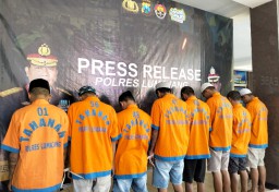 Operasi Tumpas Narkoba Polres Lumajang Tangkap 11 Pengedar