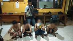 Duh..! Satpol PP Lumajang Amankan Pemuda Pesta MILO dari Alkohol dan Spirtus