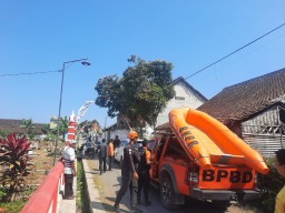 Penjual Tahu Keliling Tenggelam di Sungai Bondoyudo Lumajang