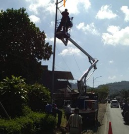 Oknum Tak Bertanggung Jawab Rusak PJU di Jalan Klakah Lumajang