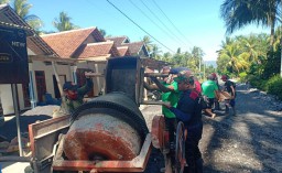 Warga Purorejo Lumajang Pilih Bangun Jalan Secara Swadaya