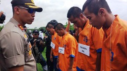 Polisi Rekonstruksi Pemerkosaan Gadis Kunir Dikebun Singkong