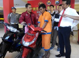 Tim Nenggala Tembak Kaki Residivis Begal dan Maling Motor