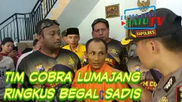 Video : Begal dan Rampok Sadis Ditembak Tim Cobra Lumajang