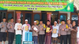 Gelar Safari Jumat di Bulan Ramadhan Kapolres Lumajang Ajak Aktifkan Siskamling