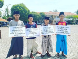 Cegah Corona Ponpes Miftahul Ulum Bakid Lumajang Terapkan Lockdown