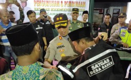 Ratusan Satgas Keamanan Desa Siap Amankan Pasirian dari Gangguan Kamtibmas