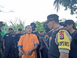 Polres Lumajang Rekontruksi Pelaku Spesialis Pencurian Motor Kebun di Boreng