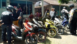 Tim Cobra Amankan 7 Motor dan 1 Mobil dari Razia di Desa Sawaran Lor