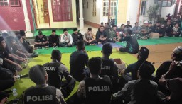 AKBP Arsal dan Tim Cobra Lumajang Takziah 7 Hari Korban Begal Warga Jember