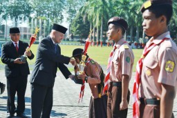 Upacara Hari Lahir Pancasila di Alun-alun Lumajang Berjalan Khidmat